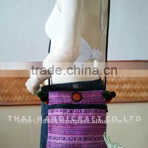 Embroidered HMONG Hill Tribe Shoulder Bag Cross Body Bag thumbnail-1