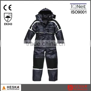 Wholesale Mens Heavy Cotton Workwear Winter Security Uniform Coverall thumbnail-2