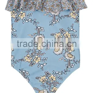 Lovely Children Custom Little Girls One-Piece Swimsuit Cute Young Girl Modeling Bikini Kids Swimwear thumbnail-2