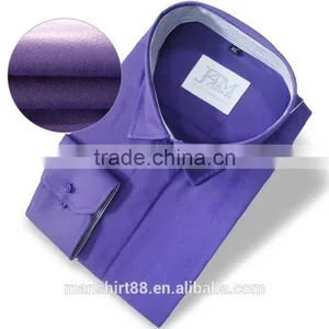 Latest Shirt Designs Purple Casual Shirt for Men thumbnail-3