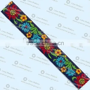 High Quality and Colorful Polyester Woven Jaquard Ribbon thumbnail-1