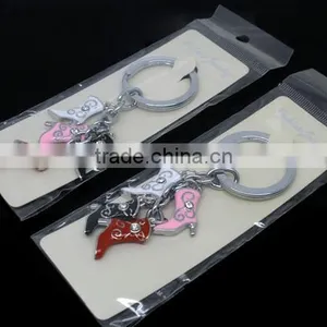 2 Sets Key Chains&Key Rings With Enamel Rhinestone Charm Boots,Hottest thumbnail-1