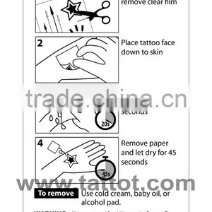 Mini Adult Flash Temporary Tattoo OEM Metal Tattoos Sticker Fashion Tattoo thumbnail-2