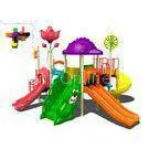 LLDPE Plastic Steel Recreation Child Outdoor Playground Equipment for Park thumbnail-1