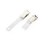 Badge Holder Clip Economy Clip Customized Metal Name Card Holder ID Badge Holder Clip With PE Strap thumbnail-1