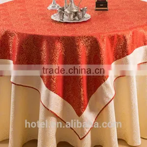 New Woven Table Cloth With Polyester Fabric thumbnail-1