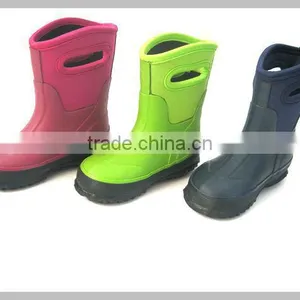 5mm Neoprene Girls' Rain Boots thumbnail-5