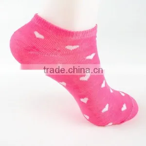 Solid Color Cotton White Dots Women Boat Socks thumbnail-5