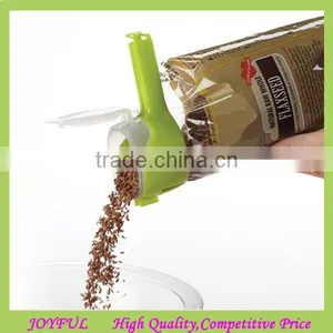 Promotional Plastic Bag Clip / Plastic Food Bag Clip / Plastic Bag Seal Clip thumbnail-1