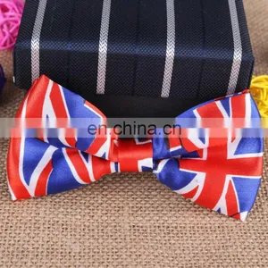 Fourth of July Print Silk Custom Bow Tie thumbnail-3