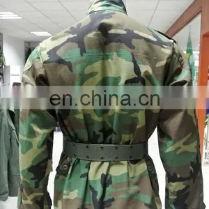 Factory Supply Woodland Bdu Jacket Camouflage Uniform thumbnail-5