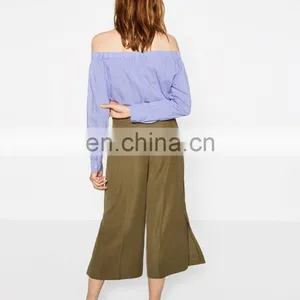 Side Open Women Chino Pants thumbnail-3