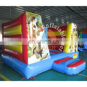 Plato PVC High Quality Inflatable Bouncer Pirate Printing Inflatable Air Castle Wholesale for Kids and Adult thumbnail-2