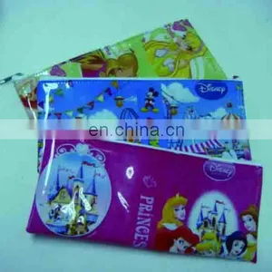 Wholesale Logo Printed Pvc Zipper Lcok Pencil Bags thumbnail-2