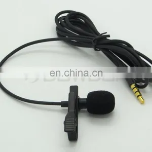 Lapel Omnidirectional Condenser Microphone Recording Clip On Mini Mic for IPhone And Android Mobile Phone,Tablet & PC thumbnail-3