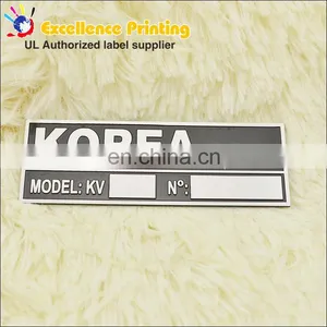 Custom Private Sticker Car Metal Nameplate thumbnail-1