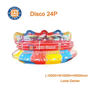Zhongshan Amusement Equipment Swing Dancing Rides Disco Turning Tagada 24 Seat Disco, Large Crazzy Game, Luxury Dancing thumbnail-1