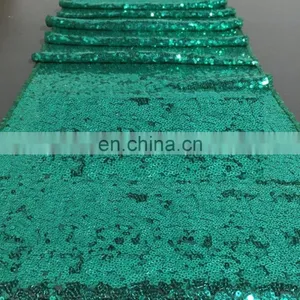 Green Sequins Table Runner For Wedding Birthday Party thumbnail-1