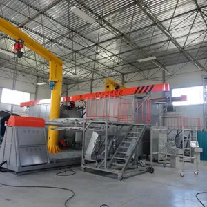 4 Arms Shuttle Rotomolding Machine thumbnail-3