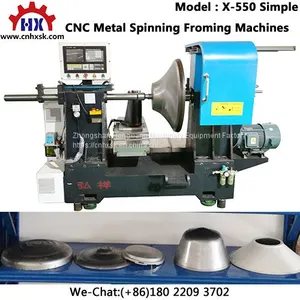 Export India Simple Cnc Metal Spinning Process Forming Machines Lathe thumbnail-1