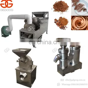 Energy Saving Almond Paste Grinding Machine Cocoa Bean Peeling Machinery Soyabean Butter Equipment Cocoa Bean Roaster thumbnail-1