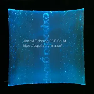 Square-shape Fiber Optic Pillow Case Led Light up Pillow Cover Luminous Pillowslip thumbnail-4