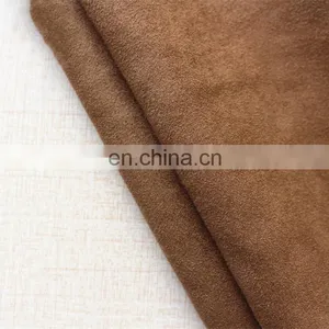 100% Polyester Warp Weft Wholesale Suede Sofa Car Seat Fabric thumbnail-2