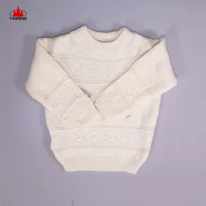 100%cotton Clothing Set Baby V-neck Sweater Baby Sweater Coat Autumn and Winter Baby Knitted Sweater thumbnail-2