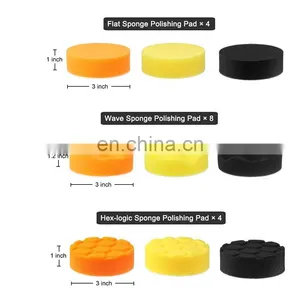 150mm Sponge Wheel Polishing Abrasive Disc With Plastic thumbnail-6