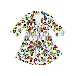 Bridal Dressing Gown Women Floral Robe Bridesmaid Kimono Sleepwear thumbnail-4
