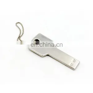 Metal Custom Logo White Key Shape Stick Flash Usb, Low Price Special 8gb Minions thumbnail-2