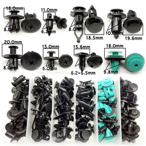 1000Pcs Plastic Rivet Automotive Fasteners Clips, Auto Bumper Fastener Clip thumbnail-1