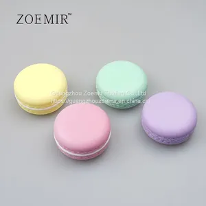 Cute Macaron Boxes Lip Balm Colorful Macaron Shape Lipstick Tube Packaging thumbnail-1