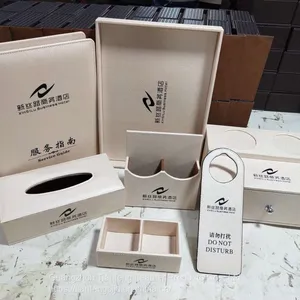 Realiable Quality Leather Notepad Hotel Leather Memo Holder thumbnail-1