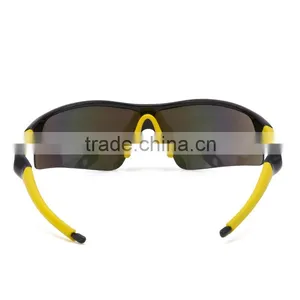 Popular Fashional Shiny Black Revo Lens Anti Slip Riding Sunglasses thumbnail-6