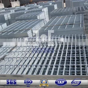 Stainless Steel I-shaped Edge Covering Steel Bar Grating thumbnail-1