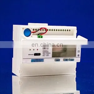 EM737 3*230/400V 10(100)A MID Approved Three Phase Modbus Rtu KWh Energy Meter thumbnail-3