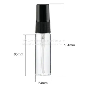 10ml 15ml 25ml Transparent Portable PET Spray Fine Mist Bottle With Spray Pump thumbnail-1