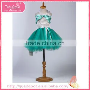 Braces Skirt Embroidered Dress Fluffy Voile Girl's Dress Children Frocks Designs thumbnail-1