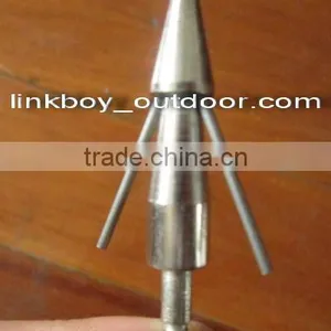 Linkboy Classical Bowfishing Point 37g /w Thread and Socket OD 10mm thumbnail-1