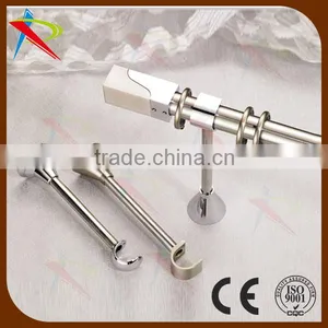Square Finial Decorative Modern Style Curtain Tube/pole Set for Europe Market thumbnail-1