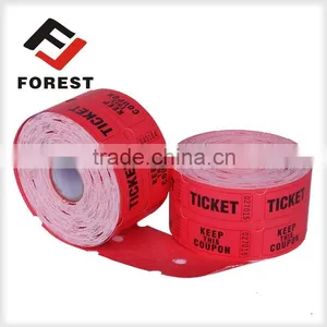Supply Customized Scratch off Lottery Ticket, Arcade Tickets, Admit One Ticket, Tickets in Roll thumbnail-3