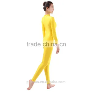 Turtle-neck Long Sleeve Ankle Length Dance Unitard, Gymnastics Unitard (UA002) thumbnail-6