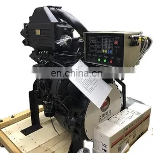 Hot Sale 4 Cylinder SDEC Generator SC4H100CA2 66KW 1500RPM Marine Engine for Boat thumbnail-2