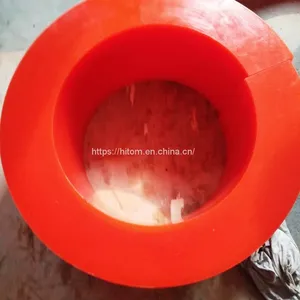 Polyurethane Sleeve PU NBR Material Diameter Increasing Rubber Sleeve Rubber Ring Used for Decoiler Recoiler thumbnail-5