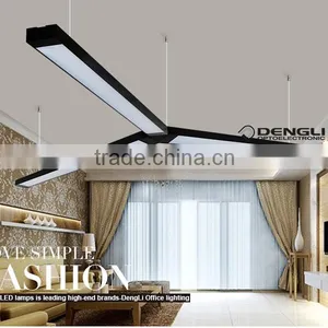 90x1200mm Free Stitching Hanging Led Linear Pendant Light for Dinning Room Living Room thumbnail-5
