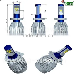 2015 Superbright 3600lm Car Led Headlight, h4 h7 h8 H11 9005 9006 Led Auto Headlight thumbnail-2