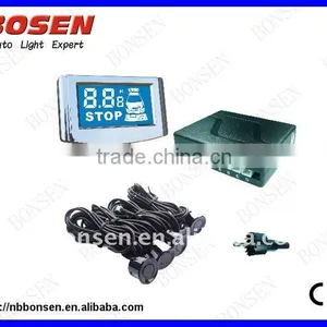 LCD Display,blue Screen,dual CPU,4sensor System Parking Sensor thumbnail-1
