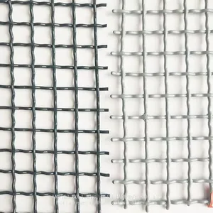 Stainless Steel Crimped Wire Mesh Screen, 316 Construction Steel Mesh Screen Using Crimped Wire Mesh Screen/ ss 304 Ss316 Crimp Wire Mesh thumbnail-1