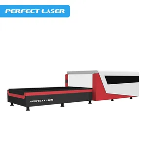 1500w Safety Closed Automatic Exchange Table Bed Fiber Laser Cutting Machine thumbnail-1